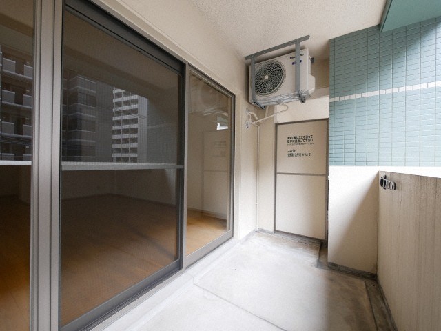 バルコニー　広々としたバルコニーです