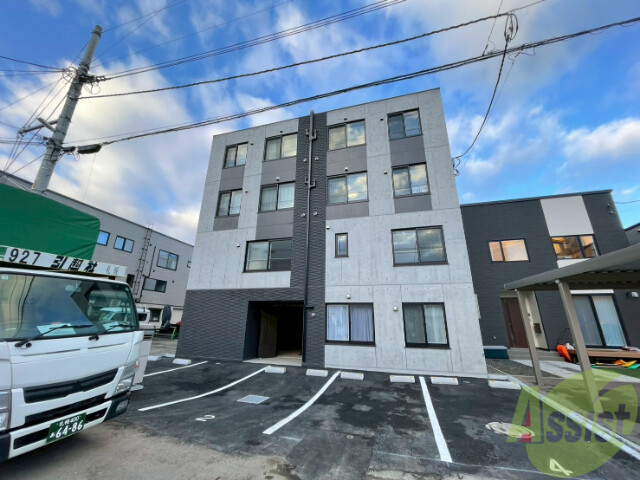 建物外観　札幌市白石区菊水４条「ウェルノント」
