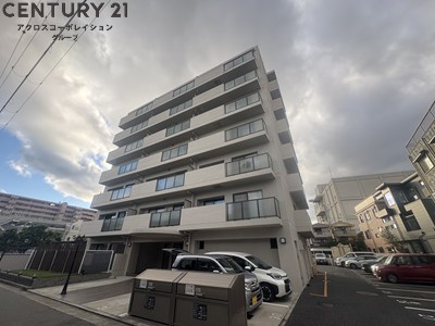 建物外観　エレベータ付きで、ベビーカーや重い荷物があっても便利！