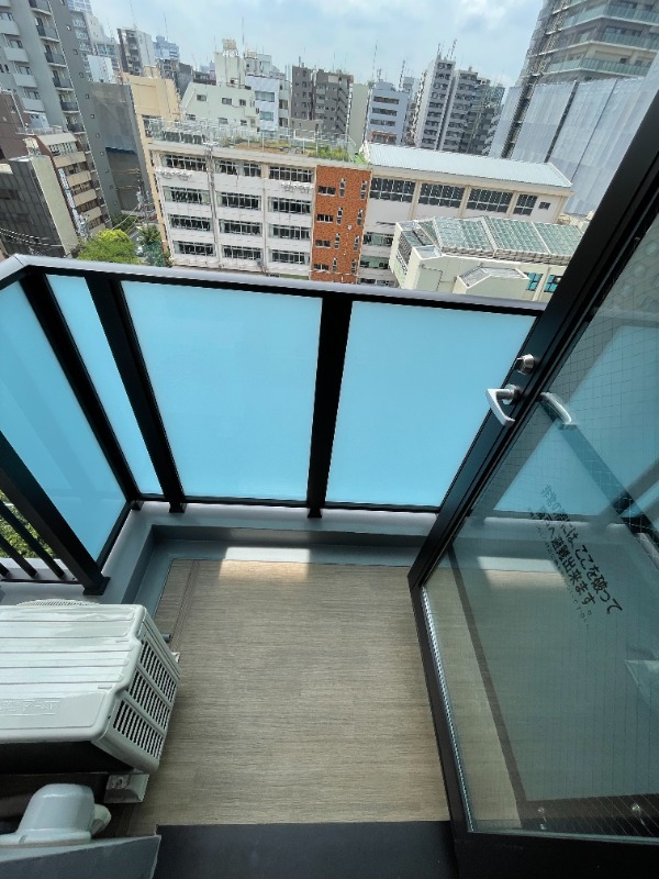 バルコニー　西向きバルコニー♪