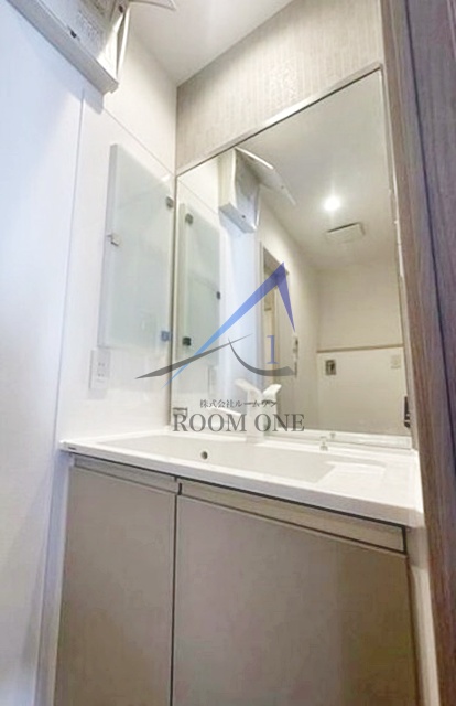 洗面設備　洗面台です。