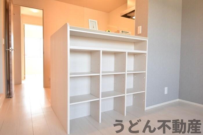収納　うどん県のお部屋探しはうどん不動産へ うどんちゃんとLINE