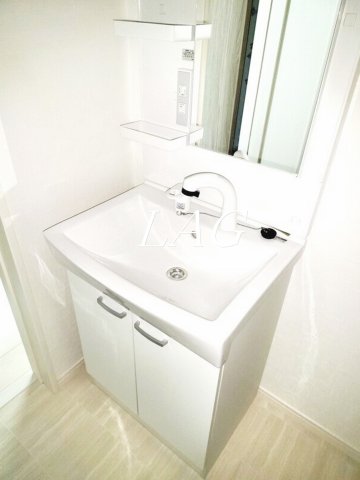 洗面設備　洗面台です。