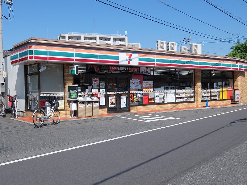 コンビニ　セブンイレブン越谷蒲生愛宕町店（コンビニ）まで483m