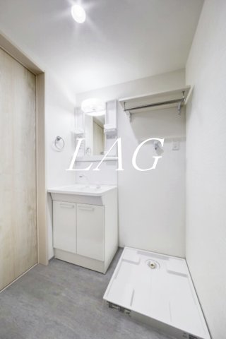 洗面設備　洗面台です。