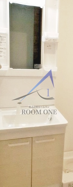 洗面設備　洗面台です。