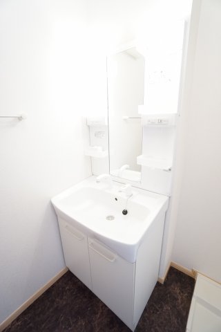 洗面設備　※同物件・反転タイプの写真です。