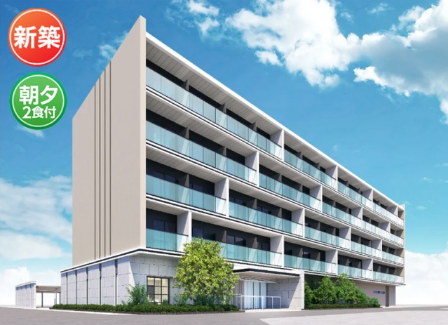 建物外観　完成予想図（仮称：UniLife新田辺駅前学生レジデンス）