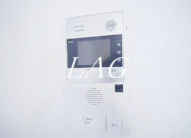 セキュリティ　モニター付きインターホンです。