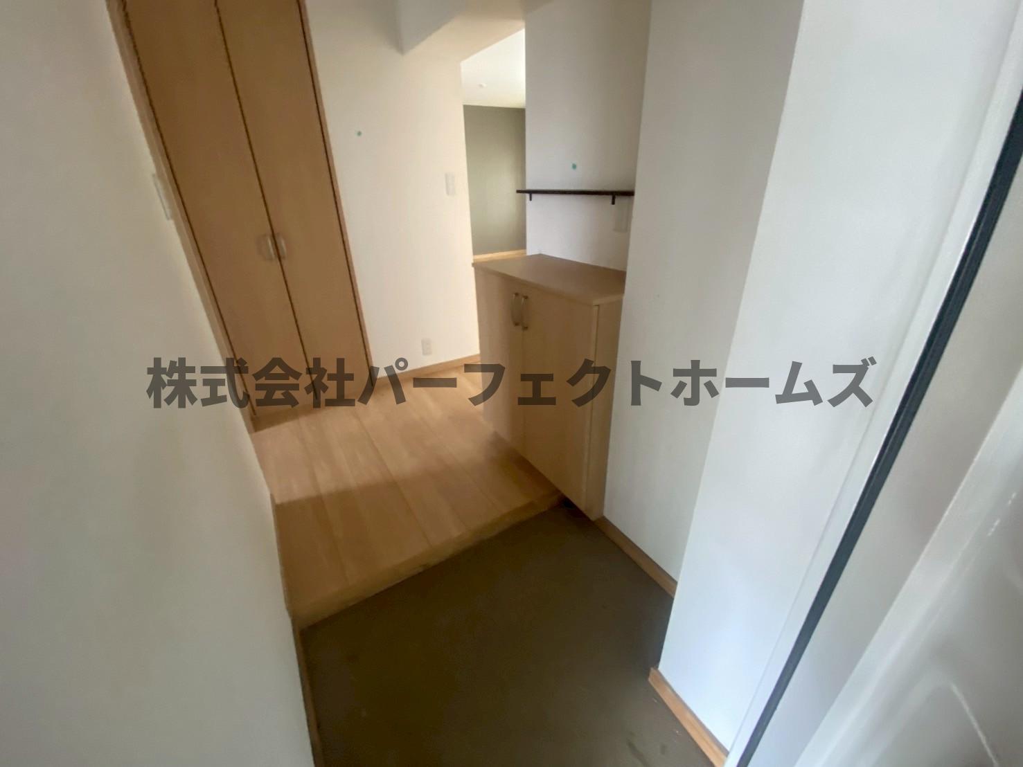 玄関　明るい玄関です