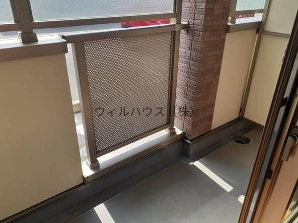 バルコニー　広いバルコニー！