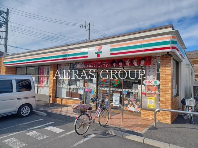 コンビニ　セブン-イレブン 越谷登戸町店（コンビニ）まで356m