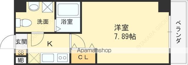 ウインズコート西梅田IIの間取り写真