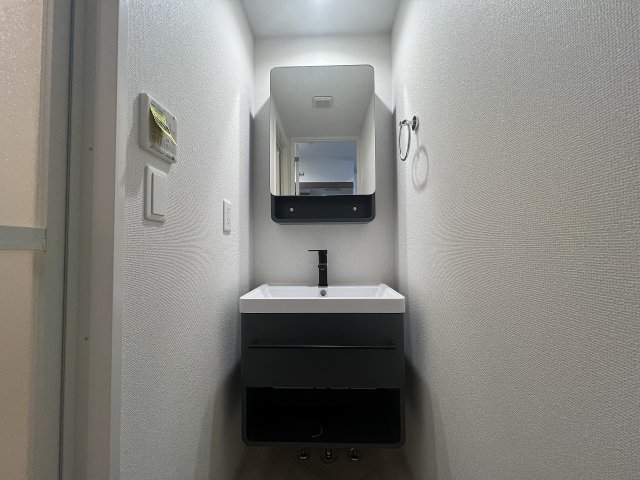 洗面設備　※カラータイプは写真と異なります。