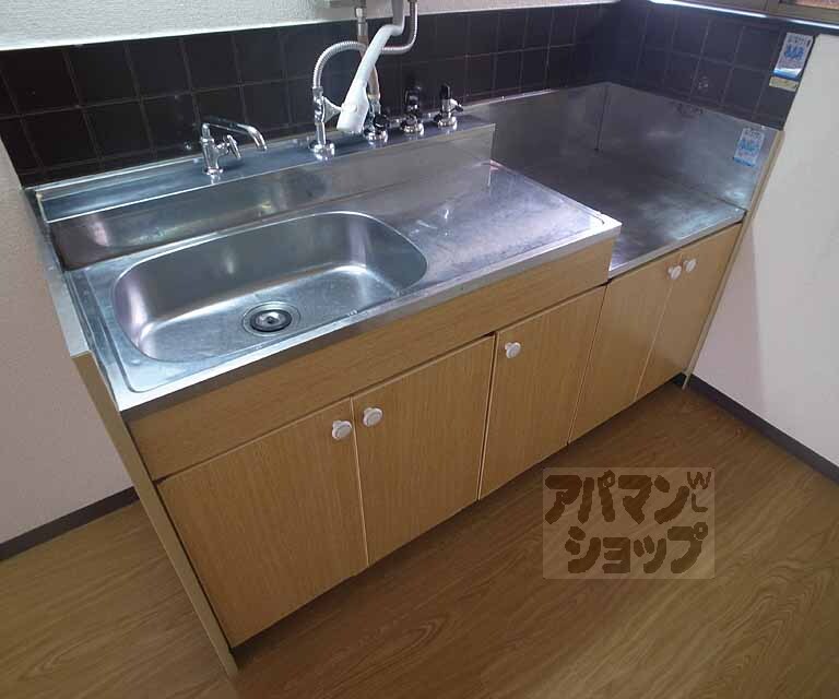 キッチン　ガスコンロ設置可のきれいなキッチンです・