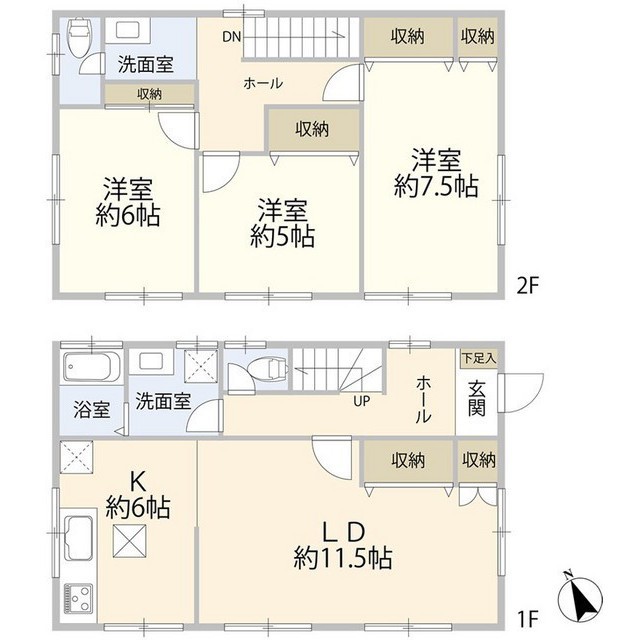 横浜市磯子区磯子2丁目住宅の間取り写真