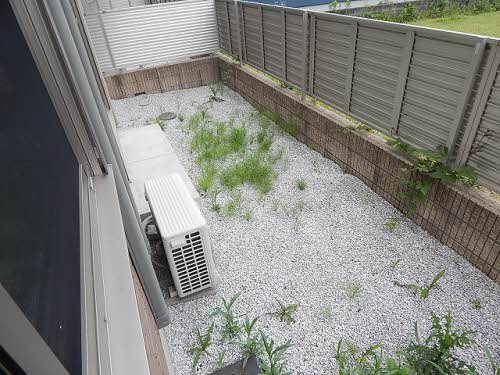 バルコニー　専用庭
