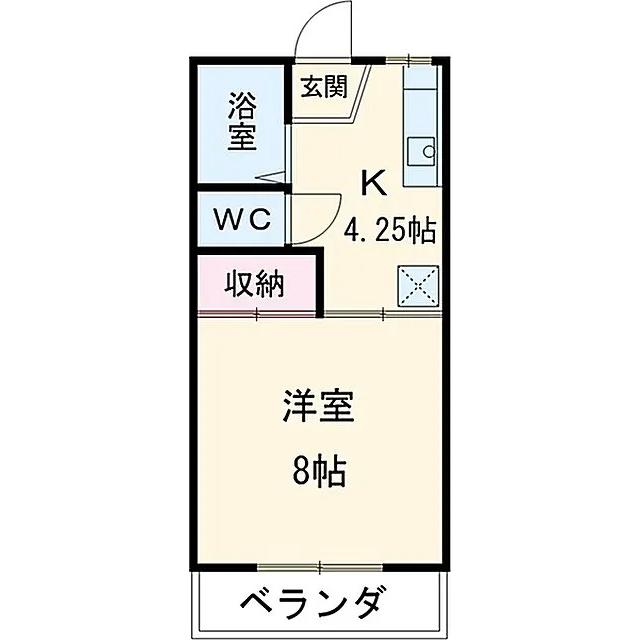 エステート静 Aの間取り写真