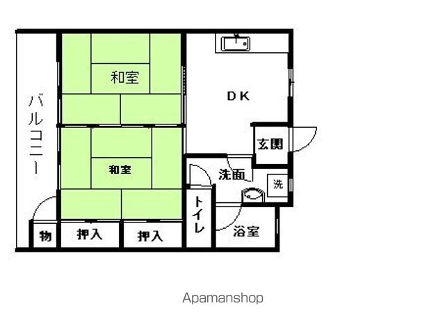 三久マンションの間取り写真