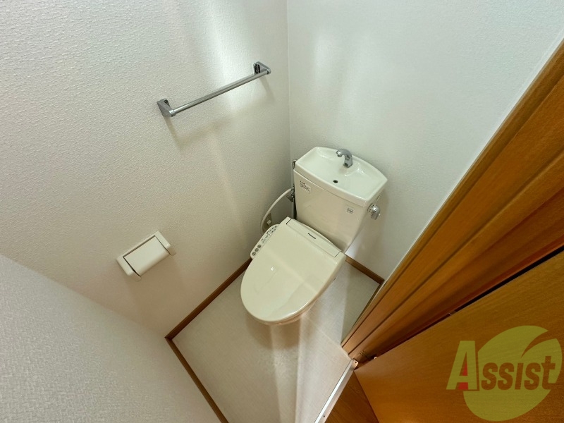 トイレ　トイレは清潔感があり安心して使えますね！