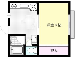 クルトゥラドーモ英萌Iの間取り写真