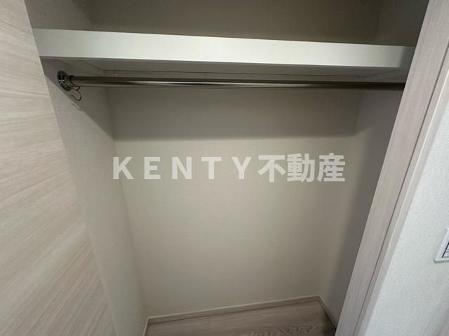 収納　収納のためのスペースです