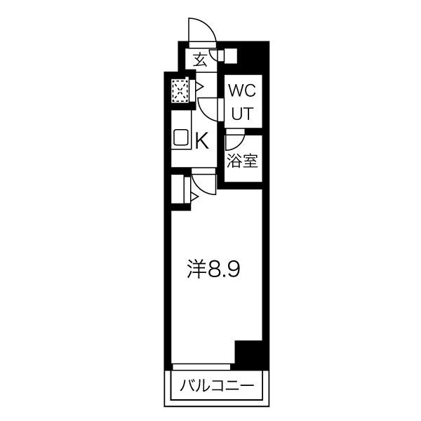 都営新宿線 馬喰横山駅 徒歩2分 10階建 築15年の間取り写真