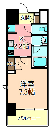 東武伊勢崎線 西新井駅 徒歩2分 12階建 築5年の間取り写真
