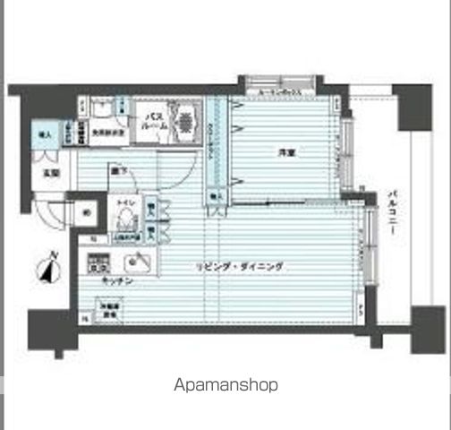 京王線 代田橋駅 徒歩6分 14階建 築20年の間取り写真