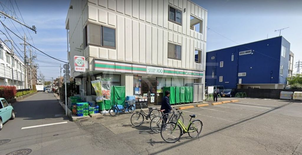 コンビニ　ローソンストア100大和深見東店（コンビニ）まで220m