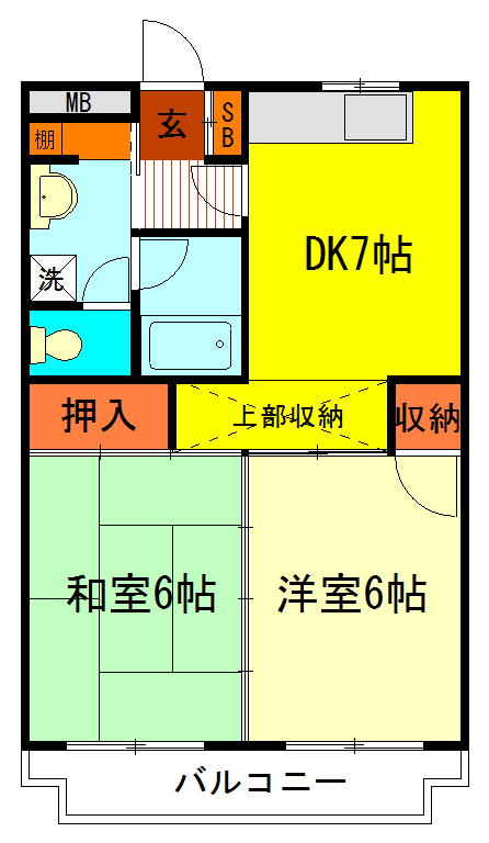 【エクセル国分寺の間取り】