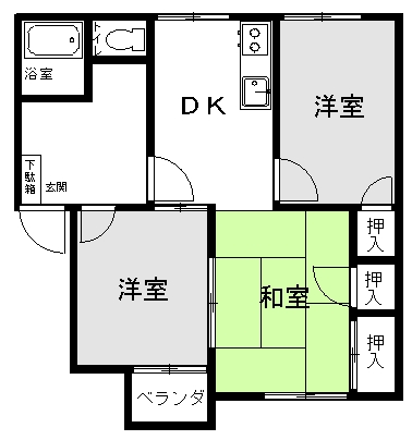 バレンシアの間取り