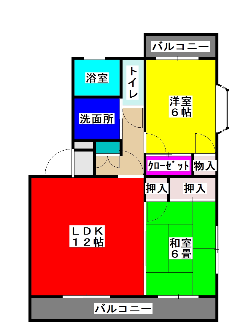 ストークＵIIの間取り