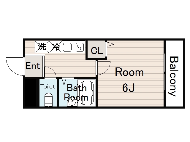 【エストマーレ鶴見2番館の間取り】