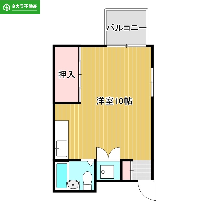 アベビル賀来の間取り