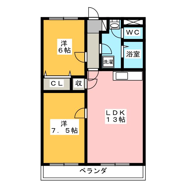 ストークハウス壱町田の間取り