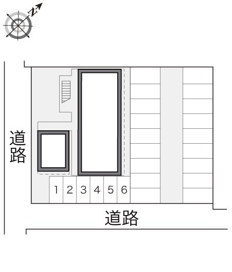 【レオパレスコンフォートのエントランス】