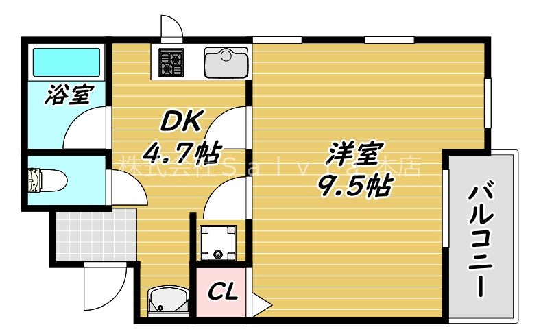 ベルエ・ポックの間取り