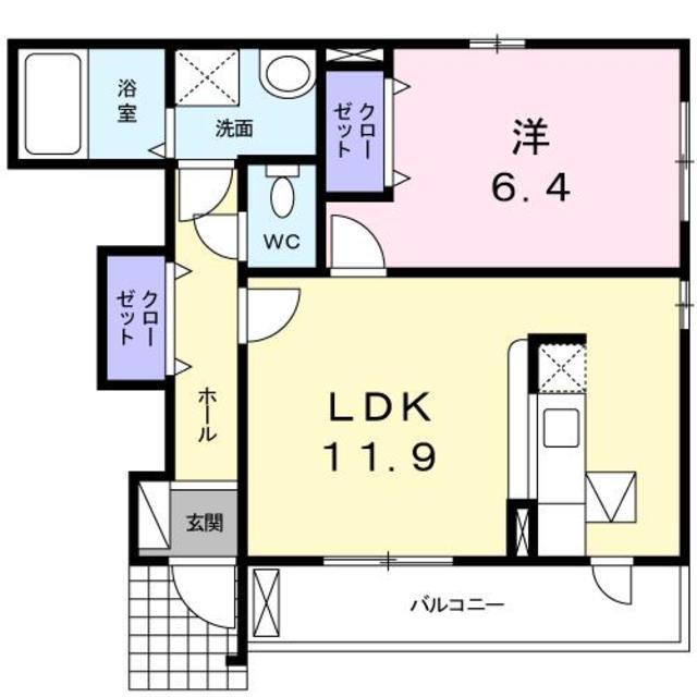 クリーンアースの間取り