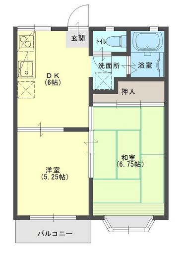 ベルメゾン多布施の間取り