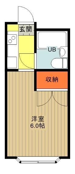 八王子市台町のマンションの間取り