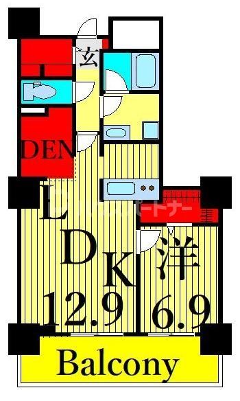 ロイヤルパークスタワー南千住の間取り