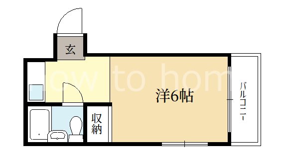 ヴィラ島本の間取り