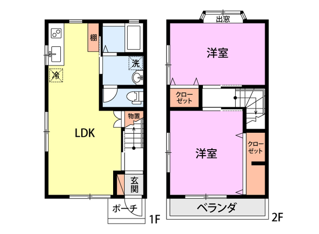 フェリースの間取り