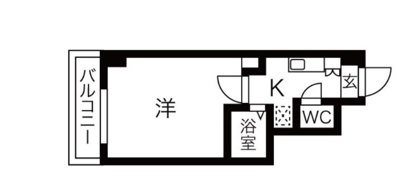 市川市南行徳のマンションの間取り