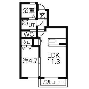 アドラシオンIIIの間取り