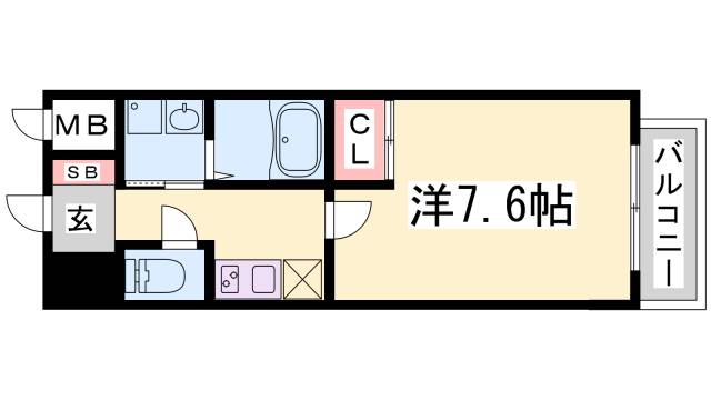 【ピアグレース神戸の間取り】