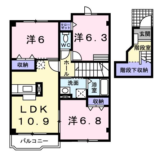 コスモスの間取り