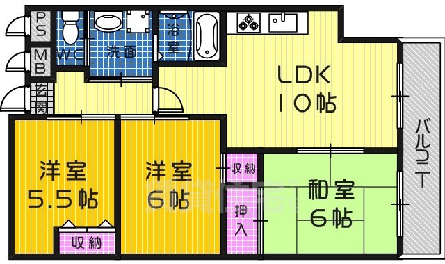 ハイツグロリアの間取り