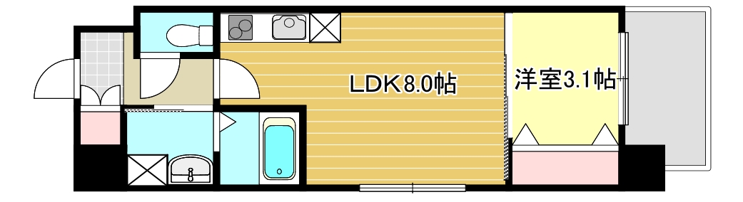 エイトバレー50の間取り